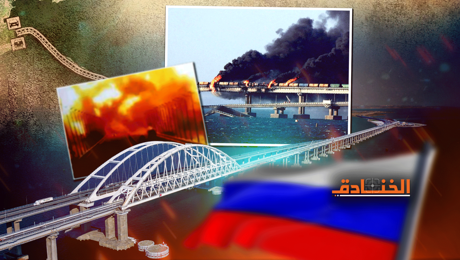 الرد الروسي السريع على تفجير جسر القرم!!