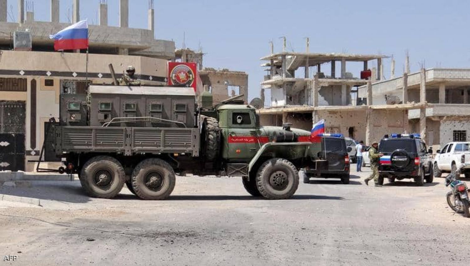 اللجنة الامنية تنتشر في حي الاربعين بعد رضوخ مسلحي درعا للتسوية