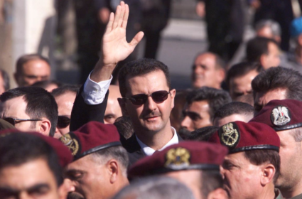 انتخاب الرئيس بشار الأسد خلفاً لوالده