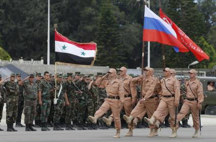 التدخل الروسي في الدفاع عن سوريا